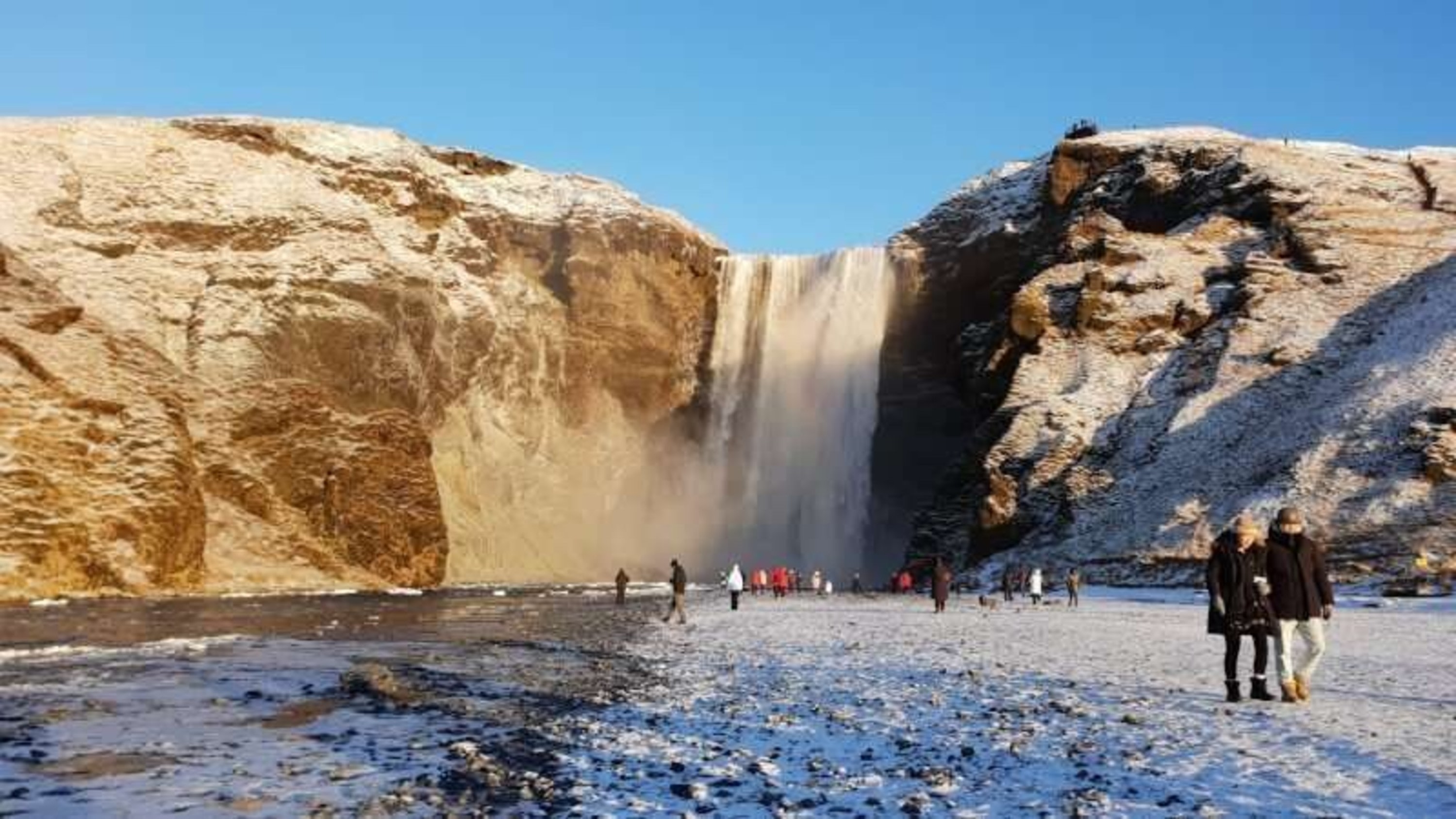 Reykjavik Black Sand Beach & Seljalandsfoss One-Day Bus Tour