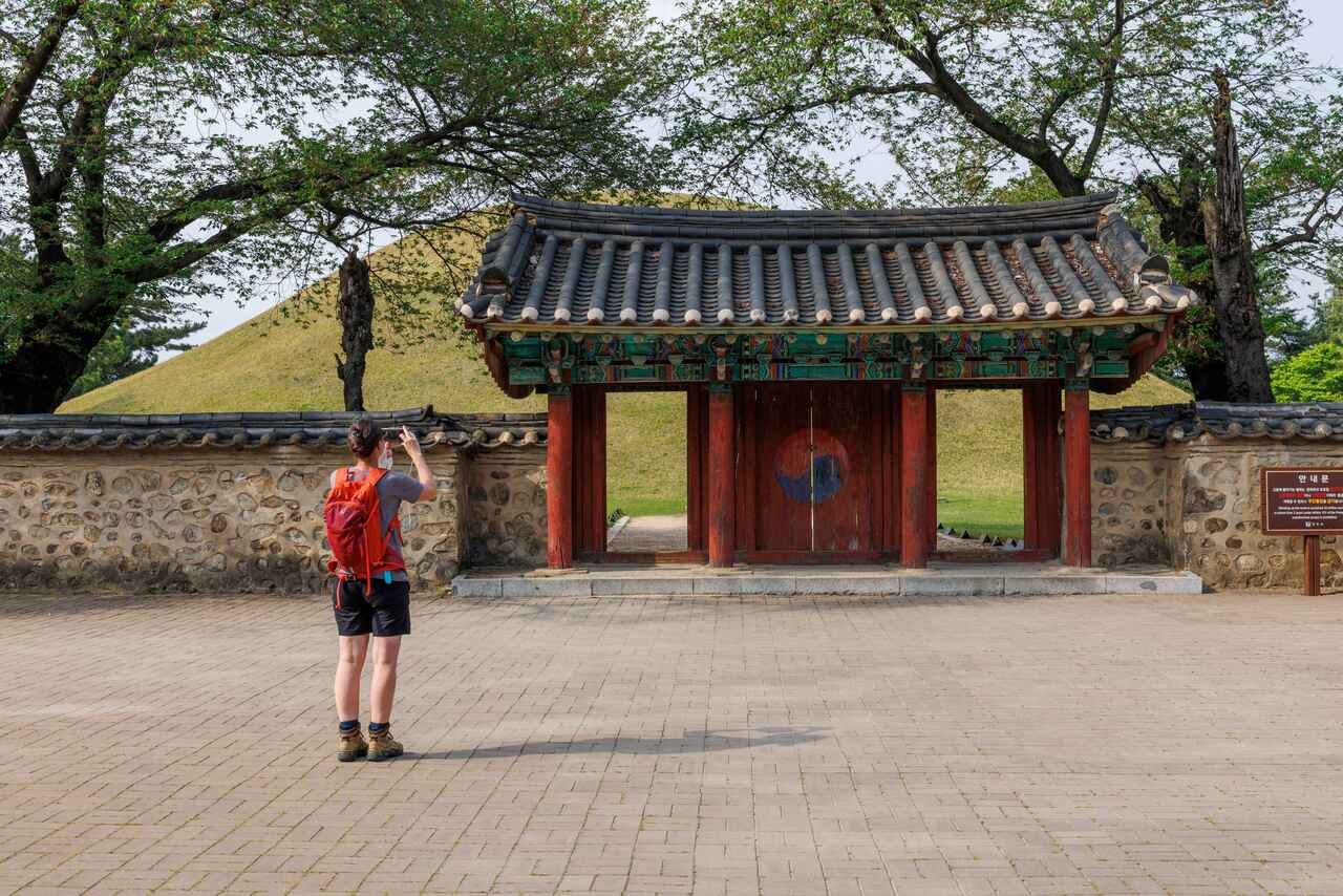 大陵苑:走進新羅王朝的神秘皇室遺產。 大陵苑:走進新羅王朝的神秘皇室遺產。