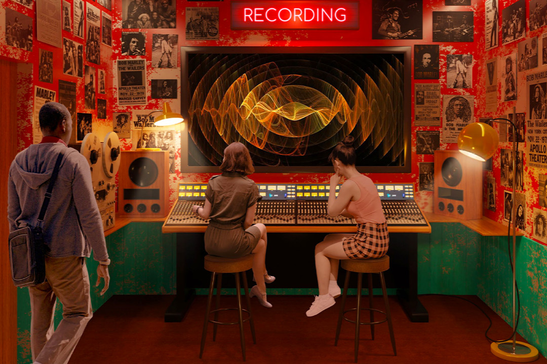 Create music-inspired art inside the studio where creativity flows and inspiration never ends