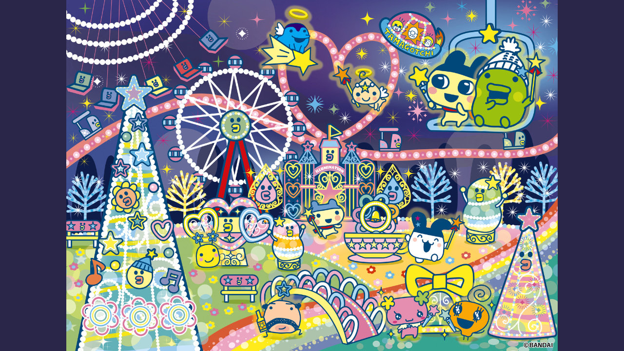 今年,樂園與TAMAGOTCHI合作 今年,樂園與TAMAGOTCHI合作