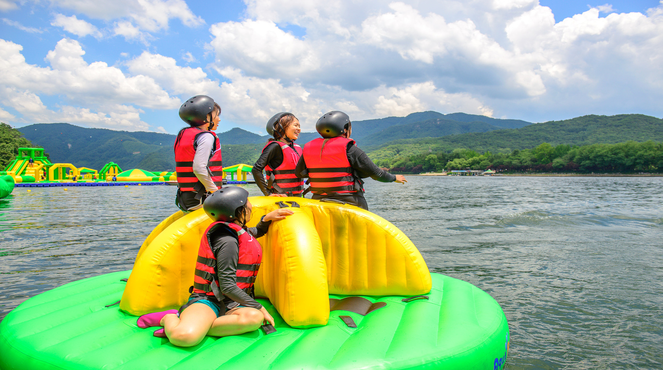 Korea Summer Water Leisure(BBazi) Activities in Gyeonggido Gapyeong