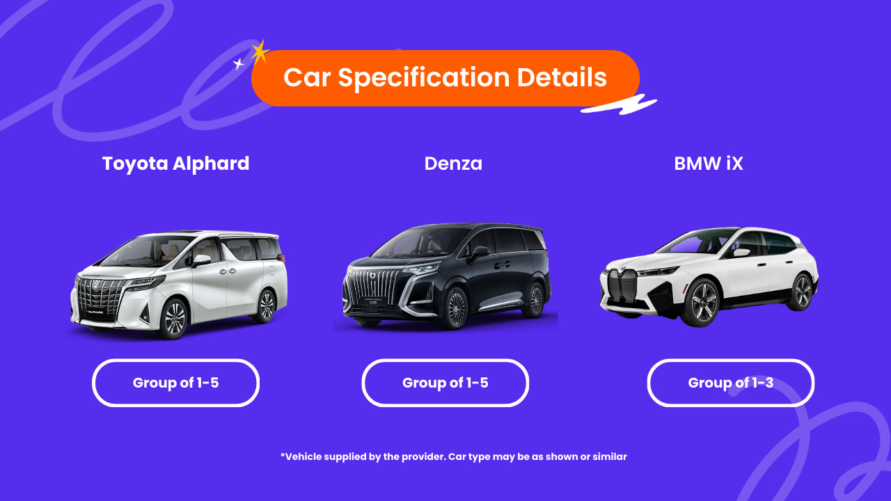 Jakarta Premium Car Charter by Goldenbird