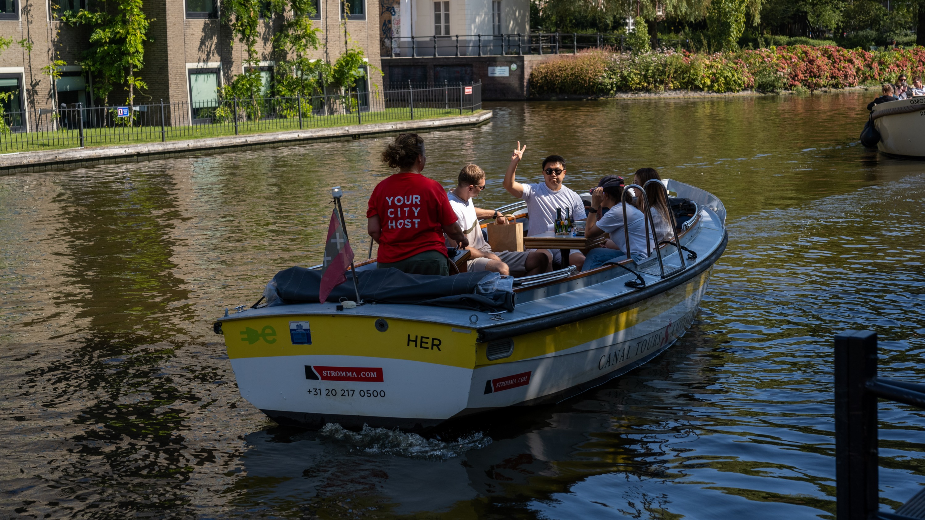 Experience a unique perspective of Amsterdam’s vibrant culture on a relaxing canal journey