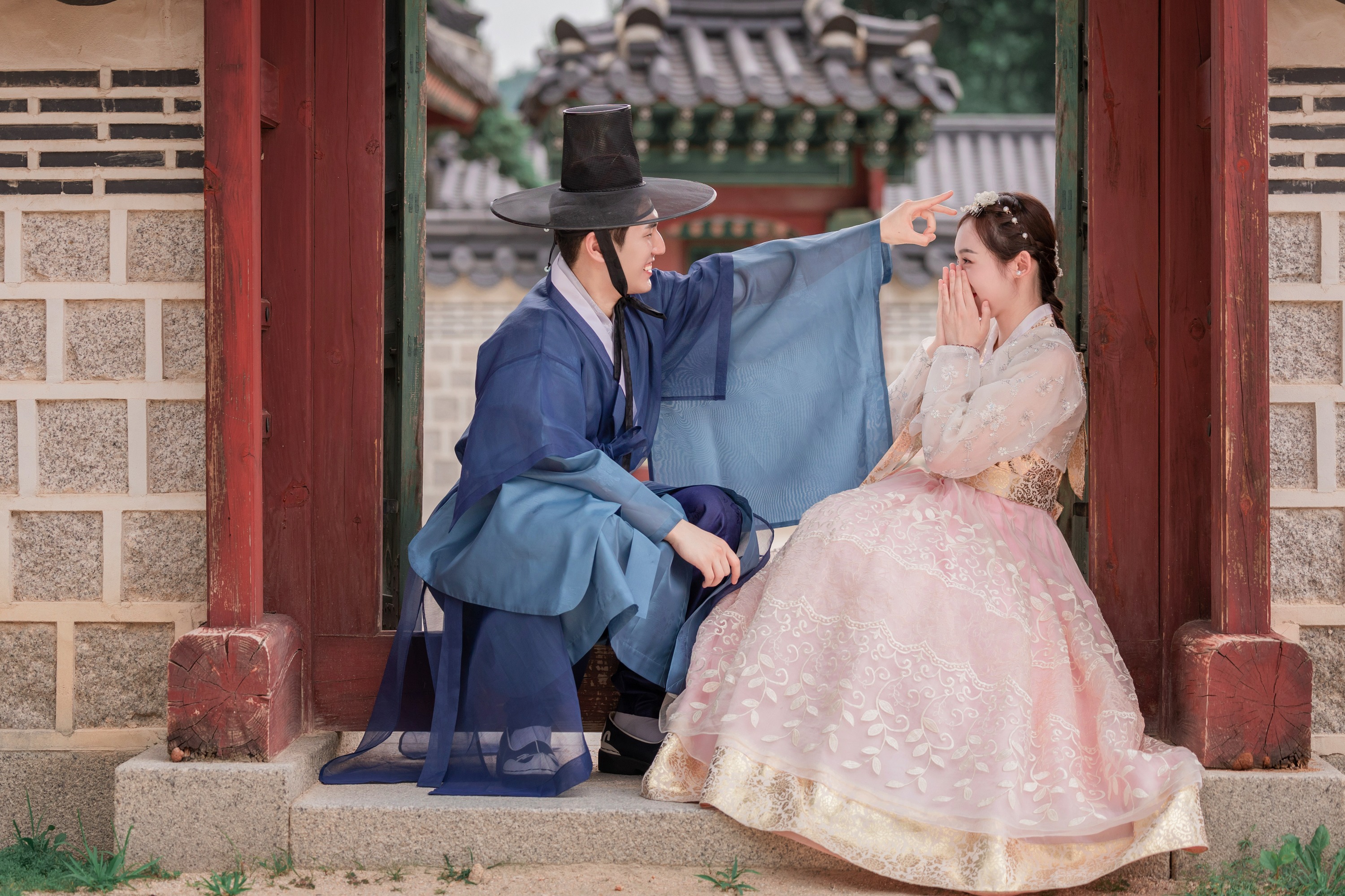 Hanbok Rental at Gyeongbokgung Palace in Seoul