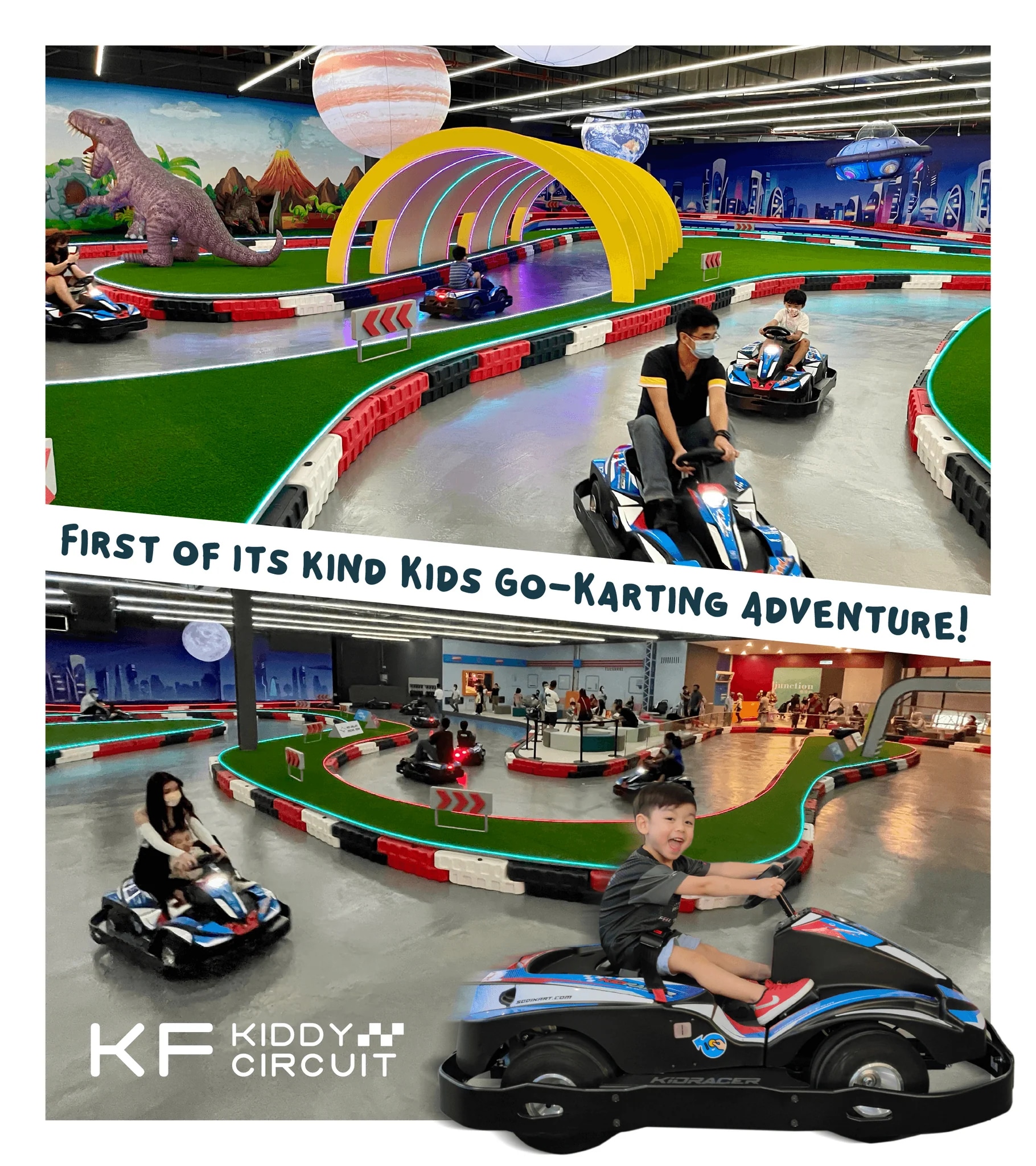 KF Kiddy Circuit Ride in Southkey Mid Valley Johor Bahru