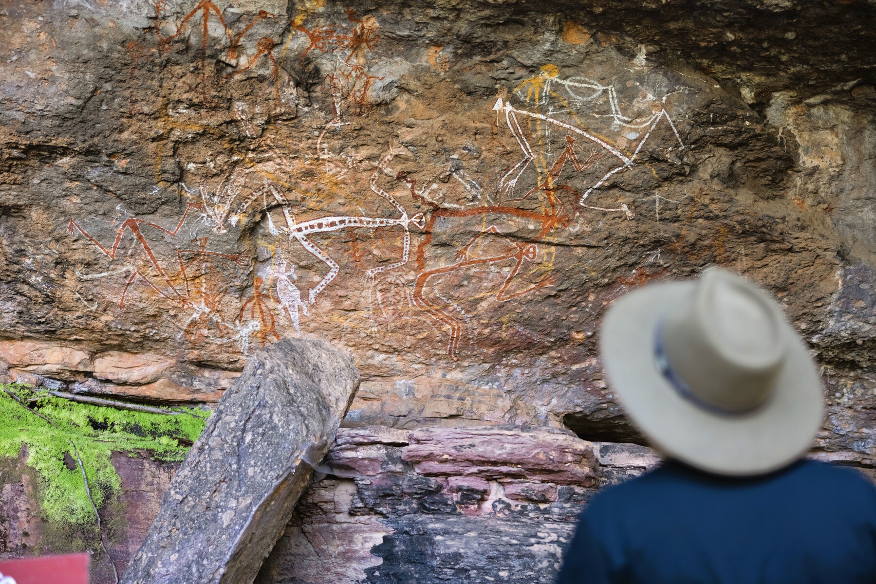 Enjoy the ancient rock art painting of Kakadu National Park