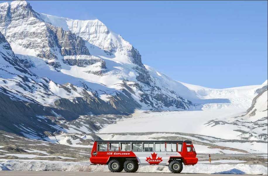 Rocky Mountain Columbia Icefield 1-day tour (departing from Calgary)