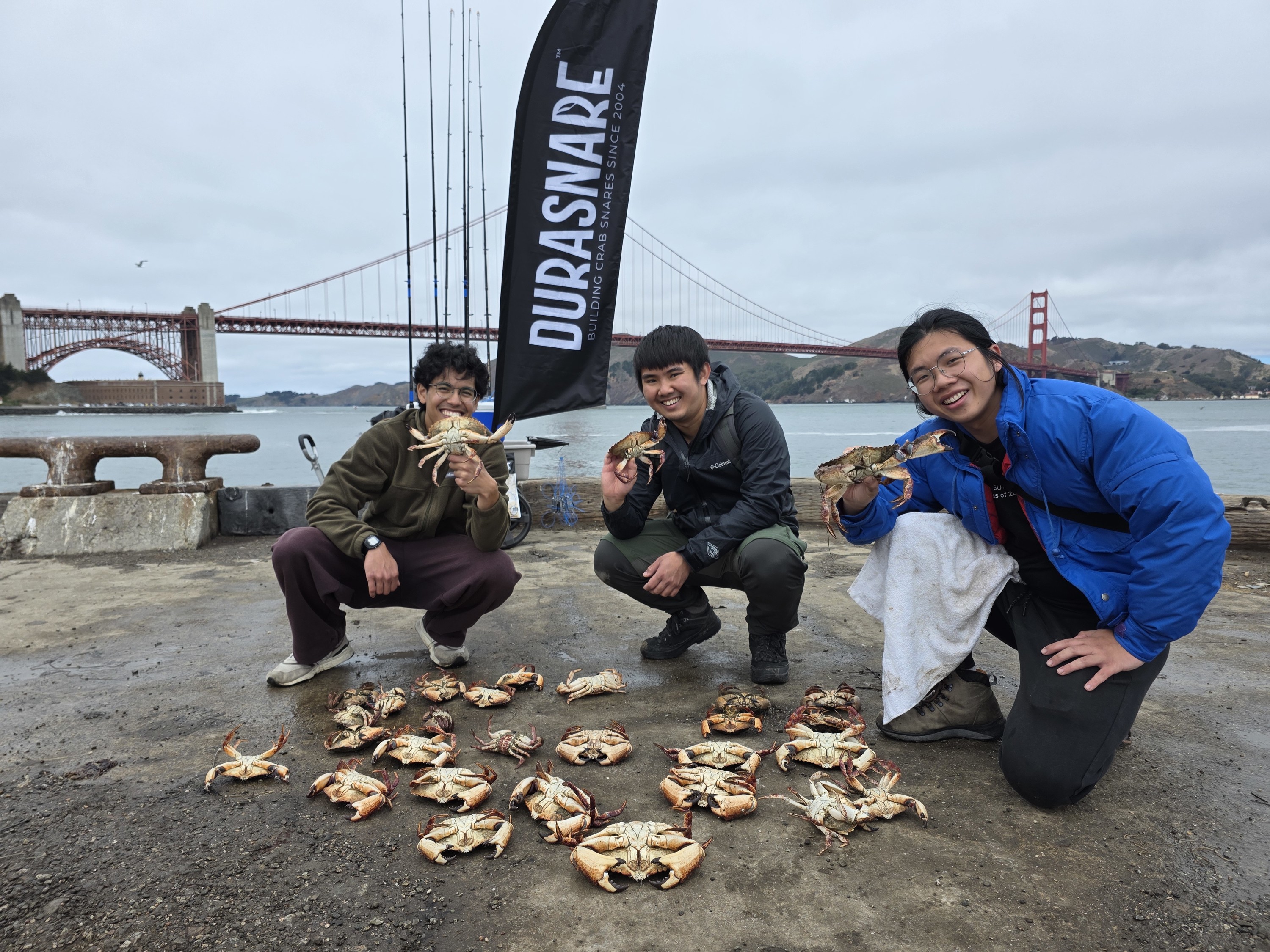 San Francisco: Catch & Cook Crab Experience under Golden Gate Bridge