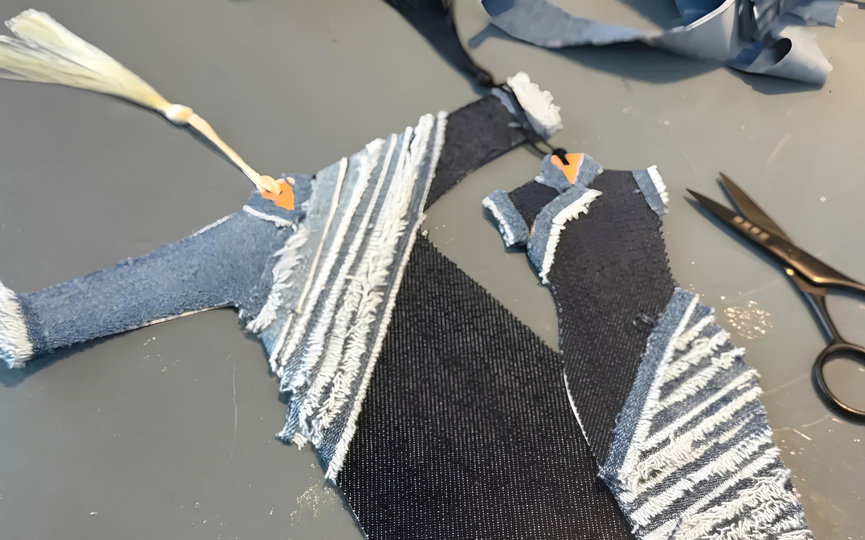 "Denim Repurposed Cheongsam Bookmark" Workshop