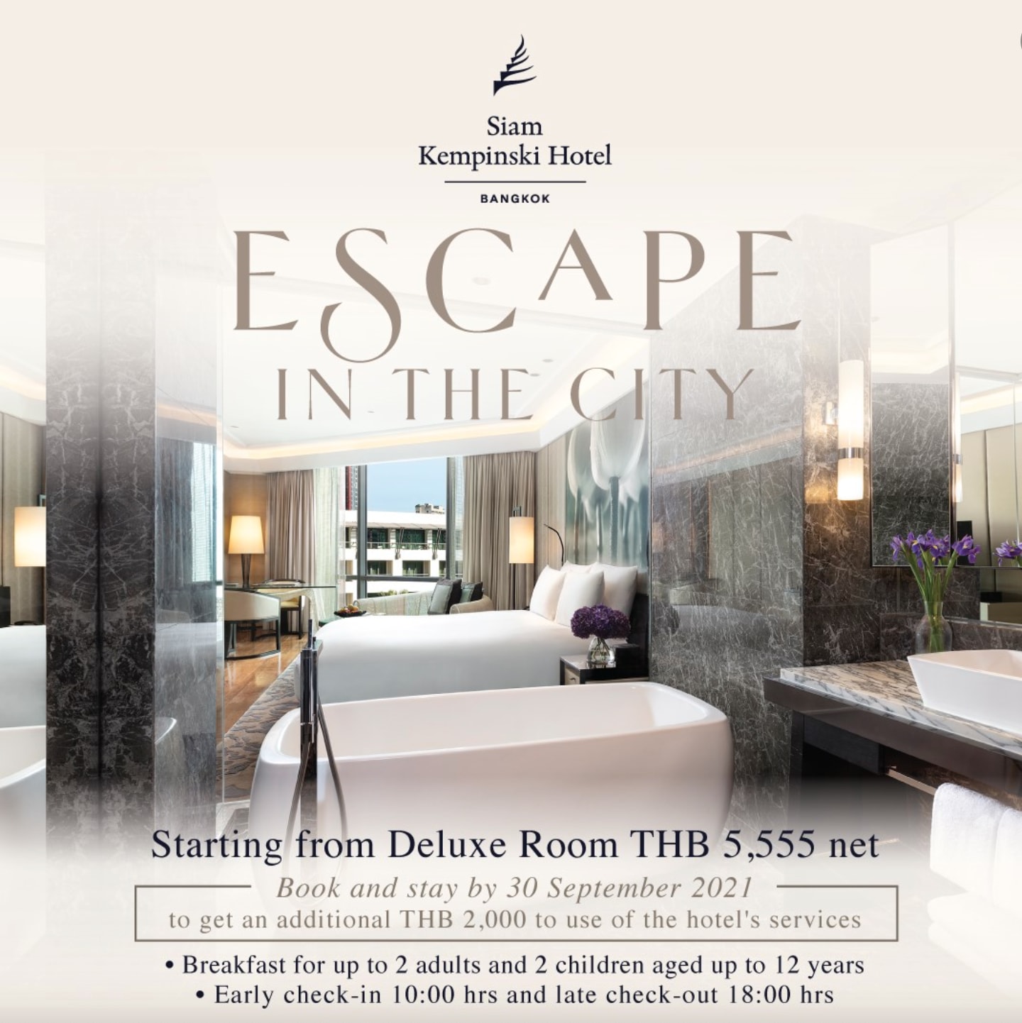 City Luxury At Siam Kempinski Hotel Bangkok With City Escaoe And Luxury Klook United States Us