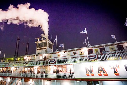 紐奧良 Steamboat Natchez 夜間爵士遊船體驗