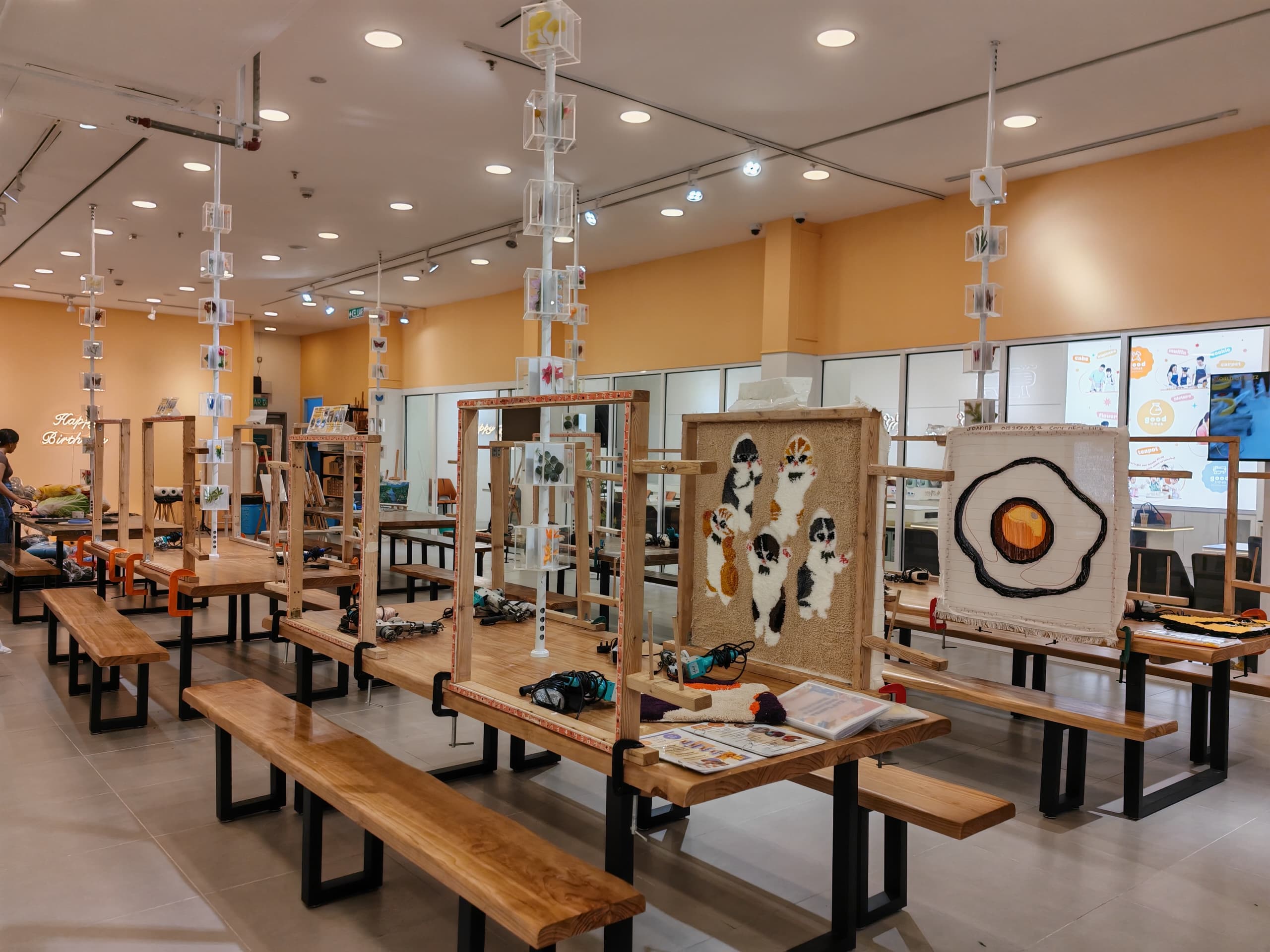 吉隆坡簇絨裝飾品製作體驗（Good Times提供）