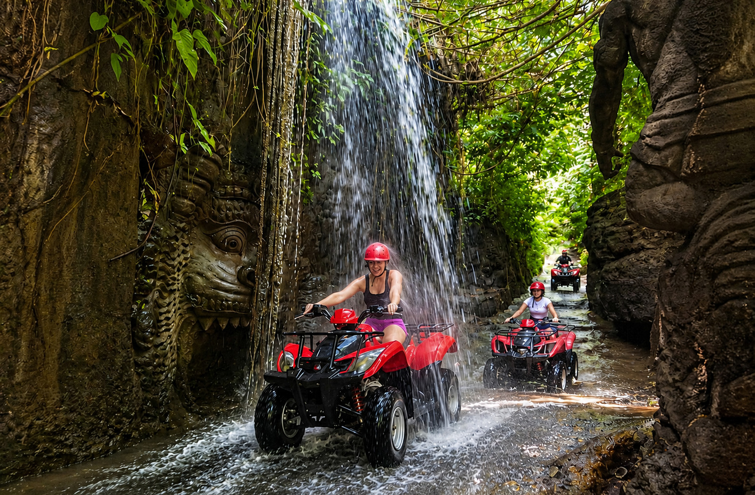 Ubudda mukammal ATV kvadrotsikl sarguzashti va ixtiyoriy Bali sayohati