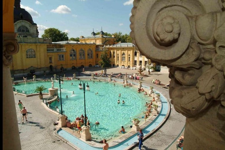 Szechenyi Full Day Spa with Optional Palinka Tour in Budapest