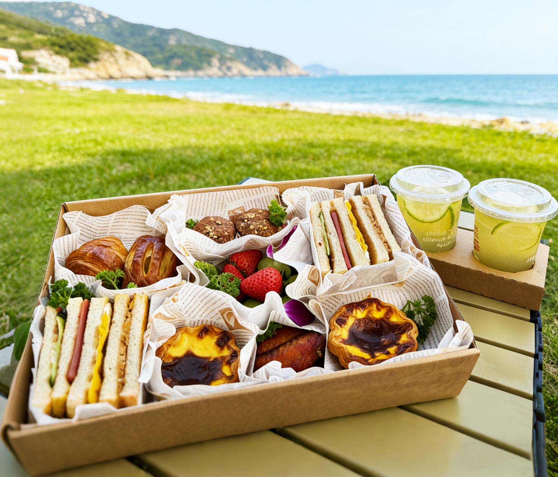 Picnic blind box reference image