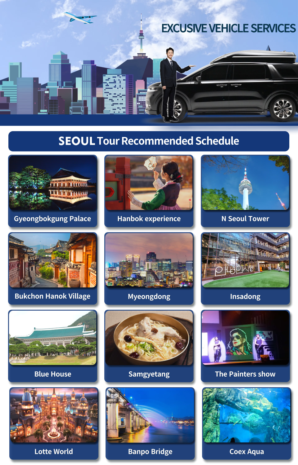 Gyeonggi-do Private Car Charter 