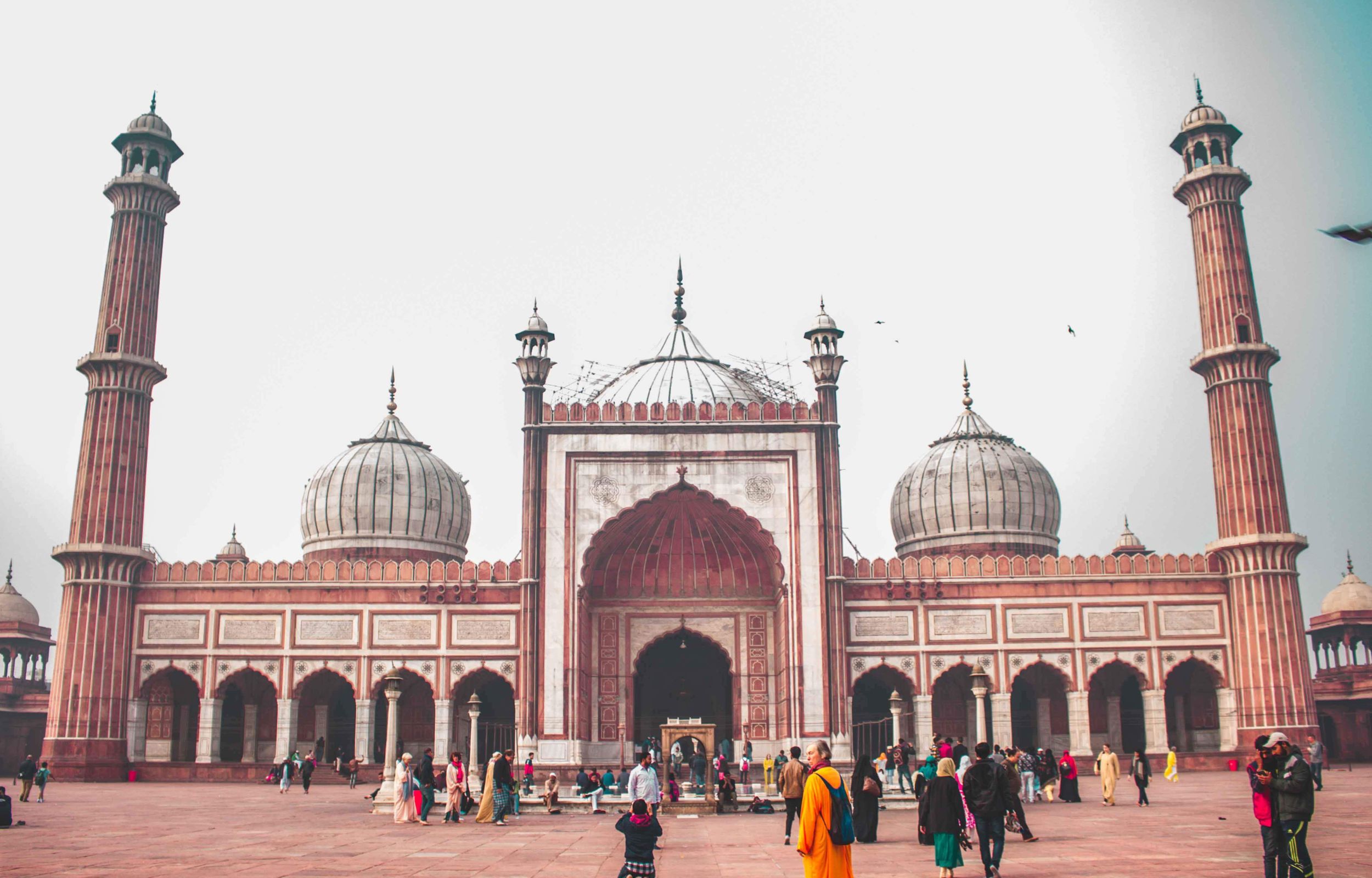 舊德里（Old Delhi）三小時文化遺產徒步導覽，包含人力車體驗