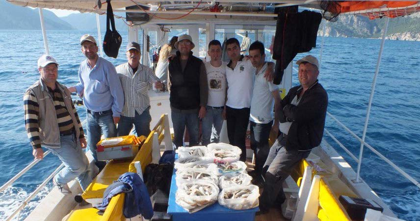 Marmaris Fishing Boat Tour With BBQ Lunch & Rountrip transfer 