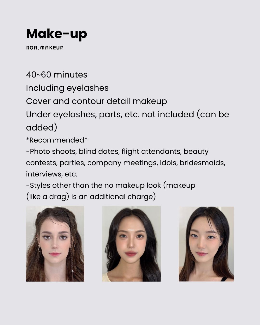 K-Beauty Make Up Experience at ROA.MAKEUP | Seoul