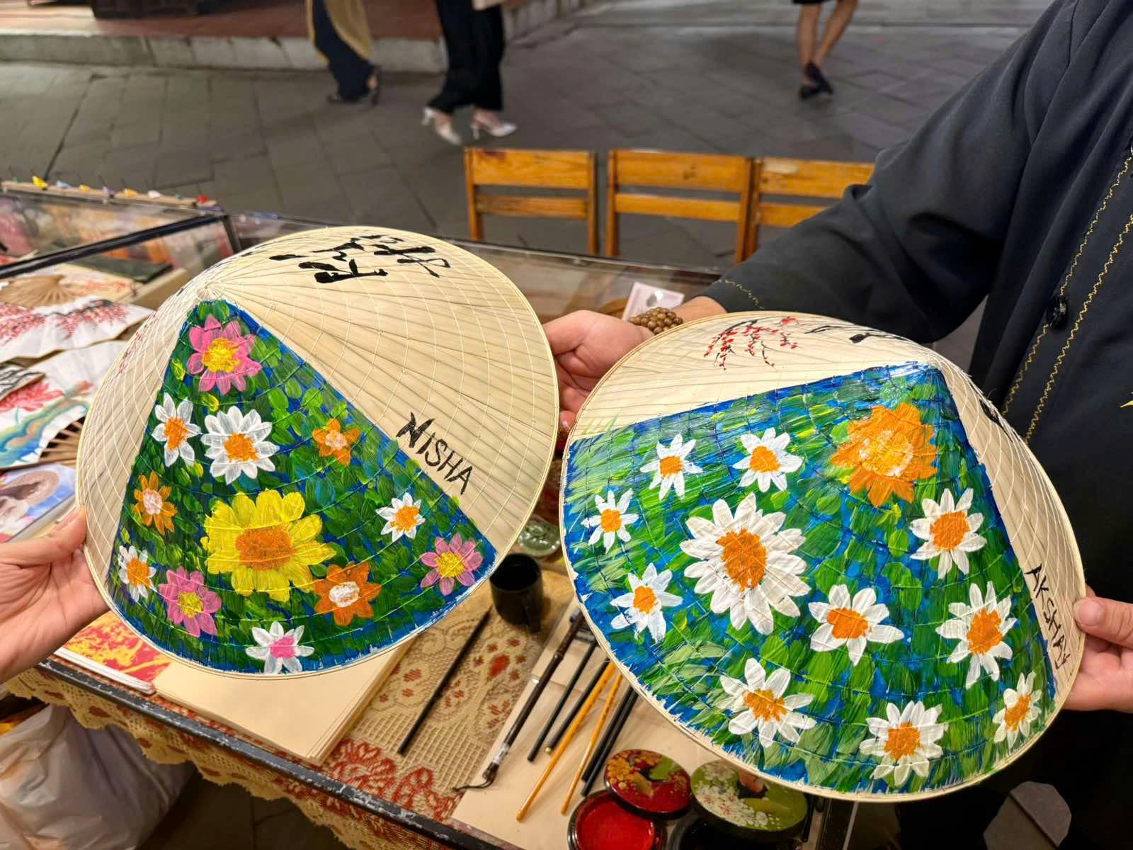 Traditional Hat/Fan Painting