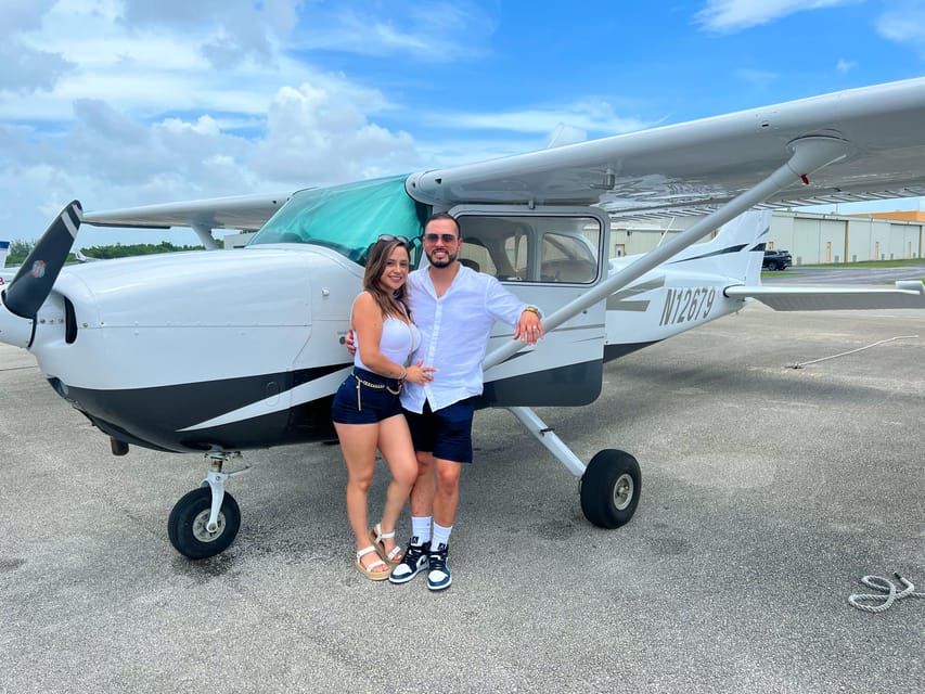 Miami Downtown Private Airplane Tour with Soft Drinks