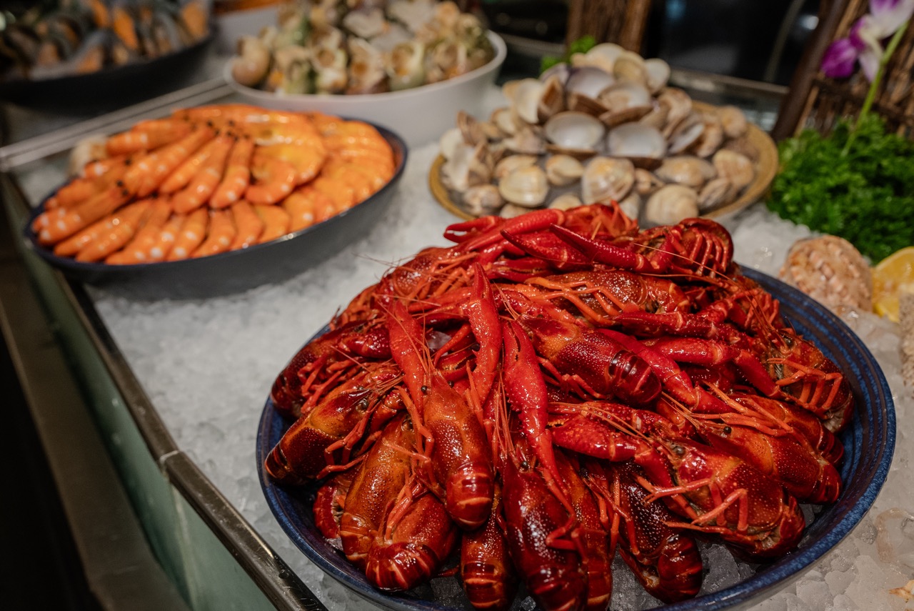 朗廷酒店自助餐｜The Food Gallery｜任食時令海鮮：生蠔、長腳蟹、加拿大青口 ｜自助午餐、自助晚餐