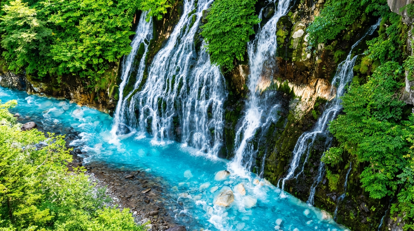 白鬚瀑布:冬日裡的“白鬚瀑布”是一個震撼級的絕景,它並非以奔流之水著稱,而是以凝固的藍色奇蹟而聞名。
*注:由於冬季路面積雪結冰嚴重,必須穿著防滑的雪地靴,出行遊玩時,務必注意安全。 白鬚瀑布:冬日裡的“白鬚瀑布”是一個震撼級的絕景,它並非以奔流之水著稱,而是以凝固的藍色奇蹟而聞名。
*注:由於冬季路面積雪結冰嚴重,必須穿著防滑的雪地靴,出行遊玩時,務必注意安全。