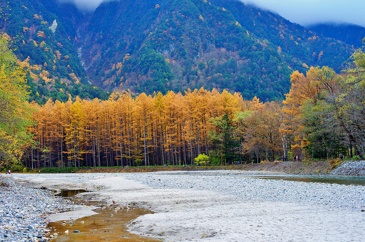 Stroll along the Azusa River