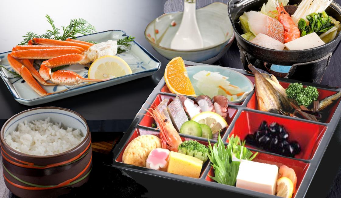 特別安排「半蟹海鮮鍋套餐」(依方案)
*實際菜色可能因季節而有所變動 特別安排「半蟹海鮮鍋套餐」(依方案)
*實際菜色可能因季節而有所變動