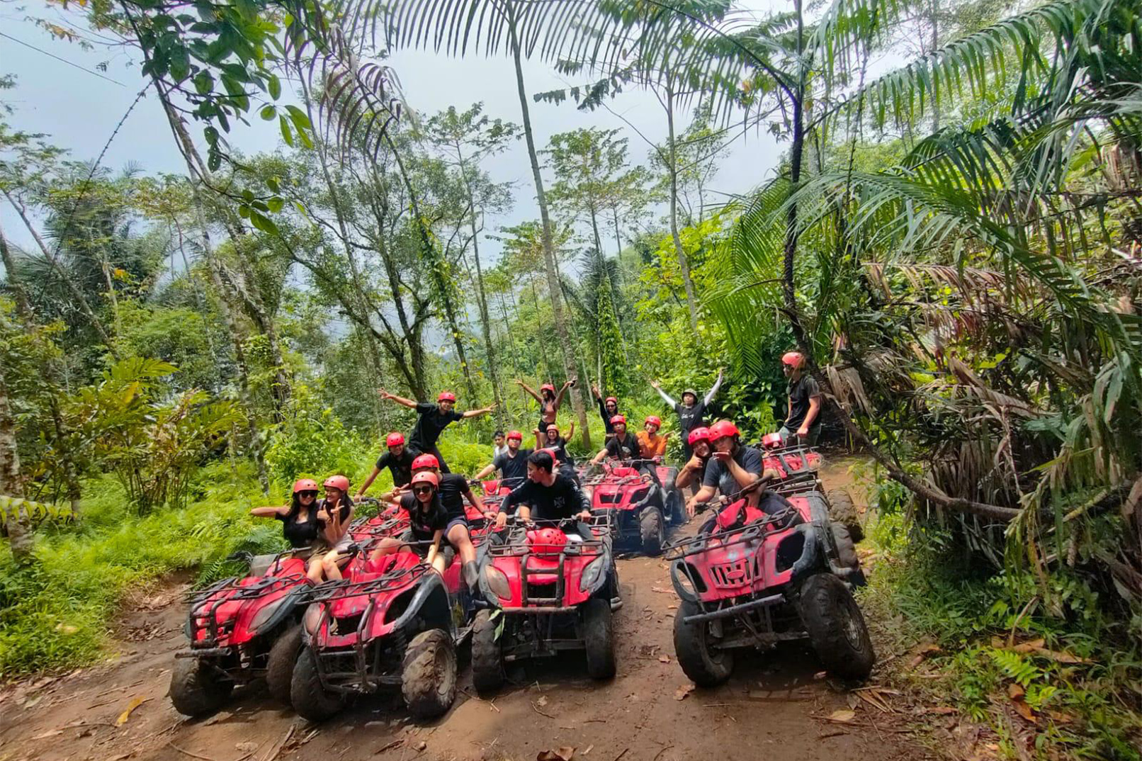 Jungle ATV Quad Bike Ride at Jatiluwih Bali