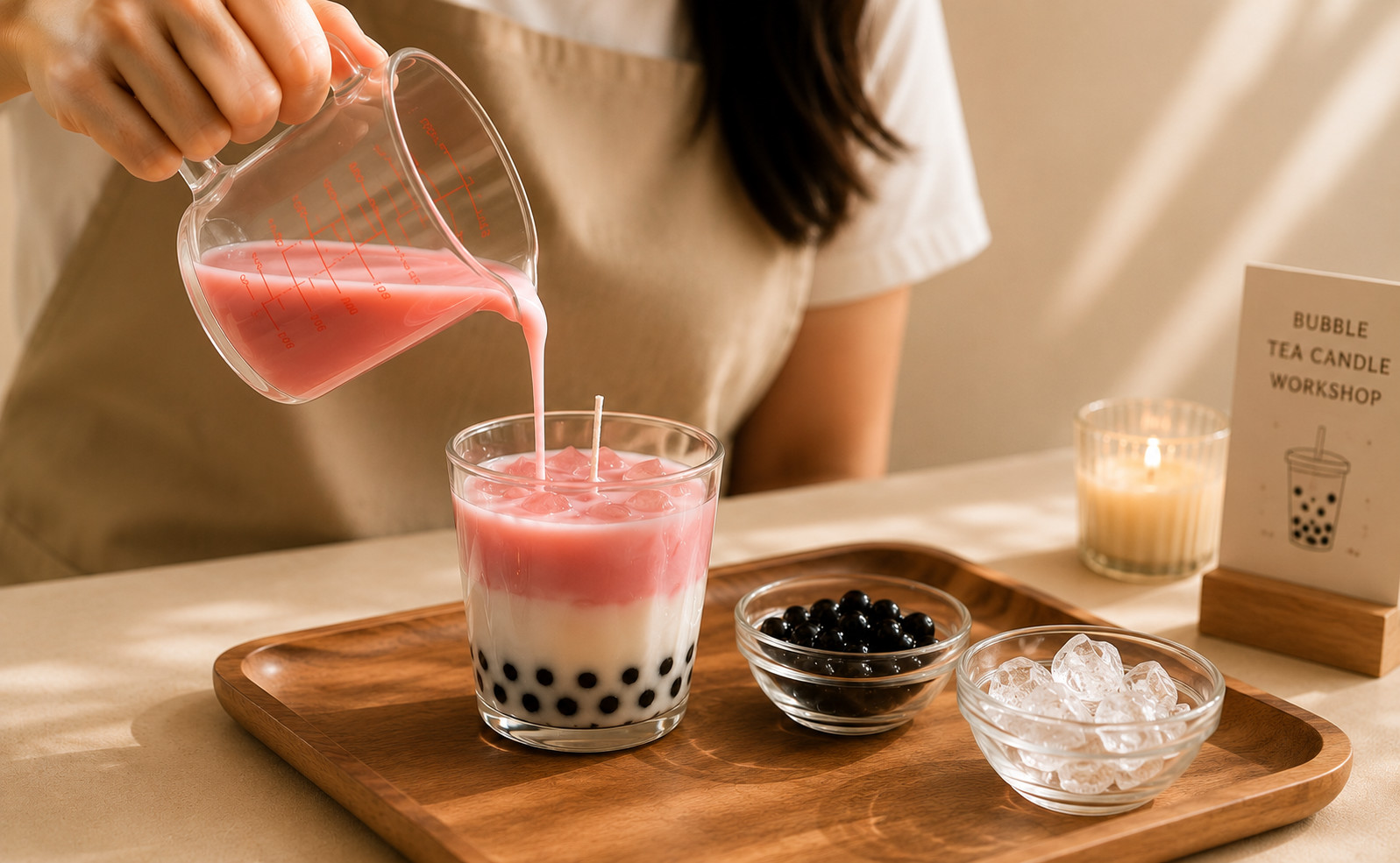 Bubble Tea Candle Workshop by Gemyco Ritual