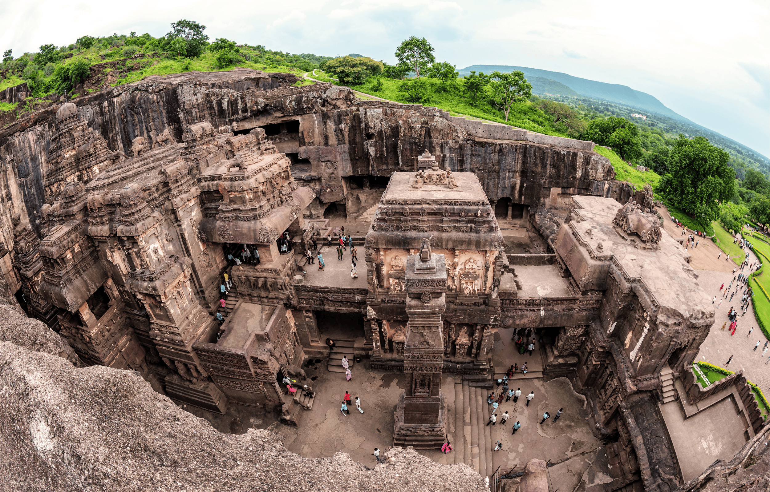 Ellora Caves Entry Ticket with Optional Guide