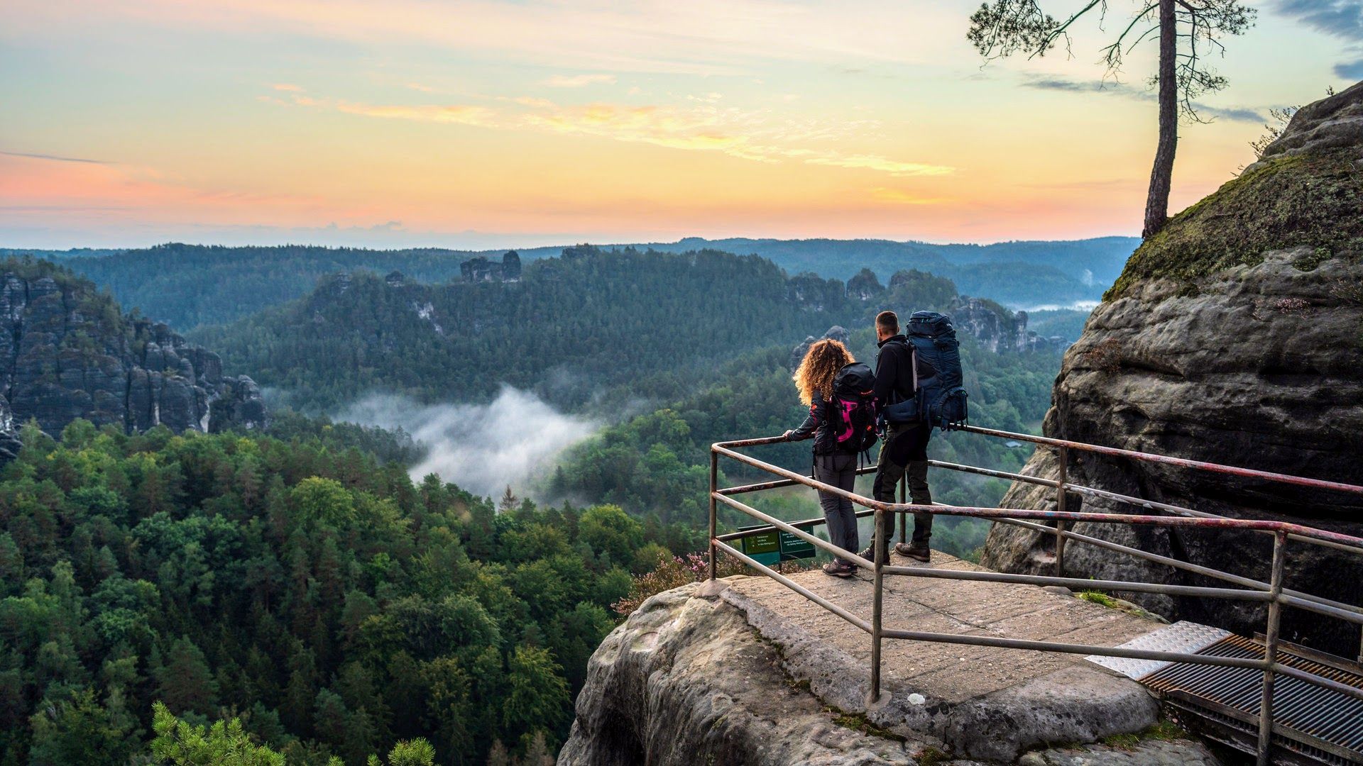 Neurathen Castle viewpoint