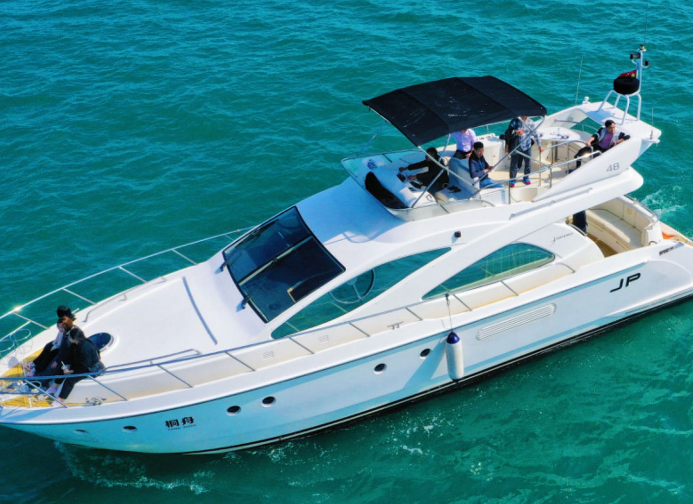 Yachting out to sea