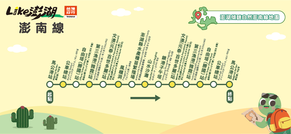 Taiwan Tourist Shuttle Penghu