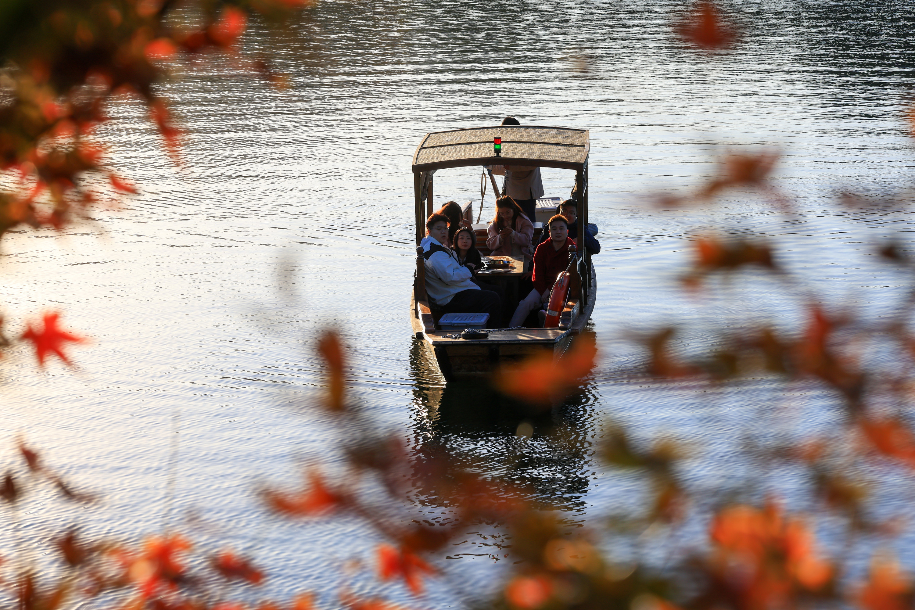 1.5-hour West Lake Secret Realm: Rowboat/Hand-rowed Boat Charter + Tea Tasting + Private Guided Tour Service