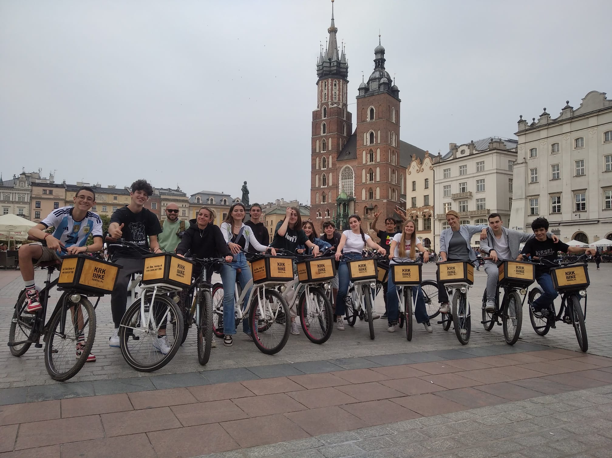 Krakow: Old Town Bike Tour with a Guide