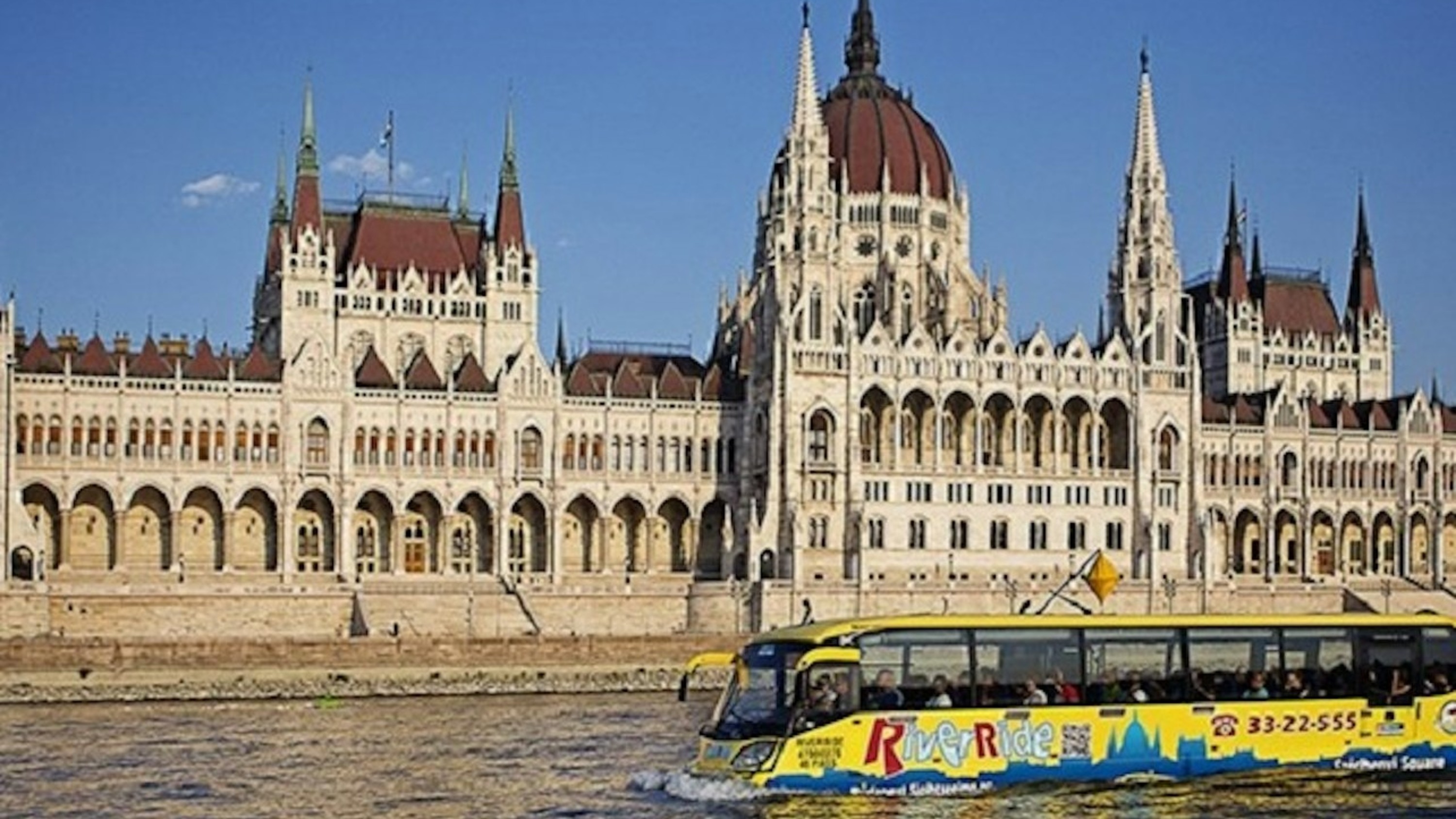 布達佩斯RiverRide水陸兩棲巴士之旅