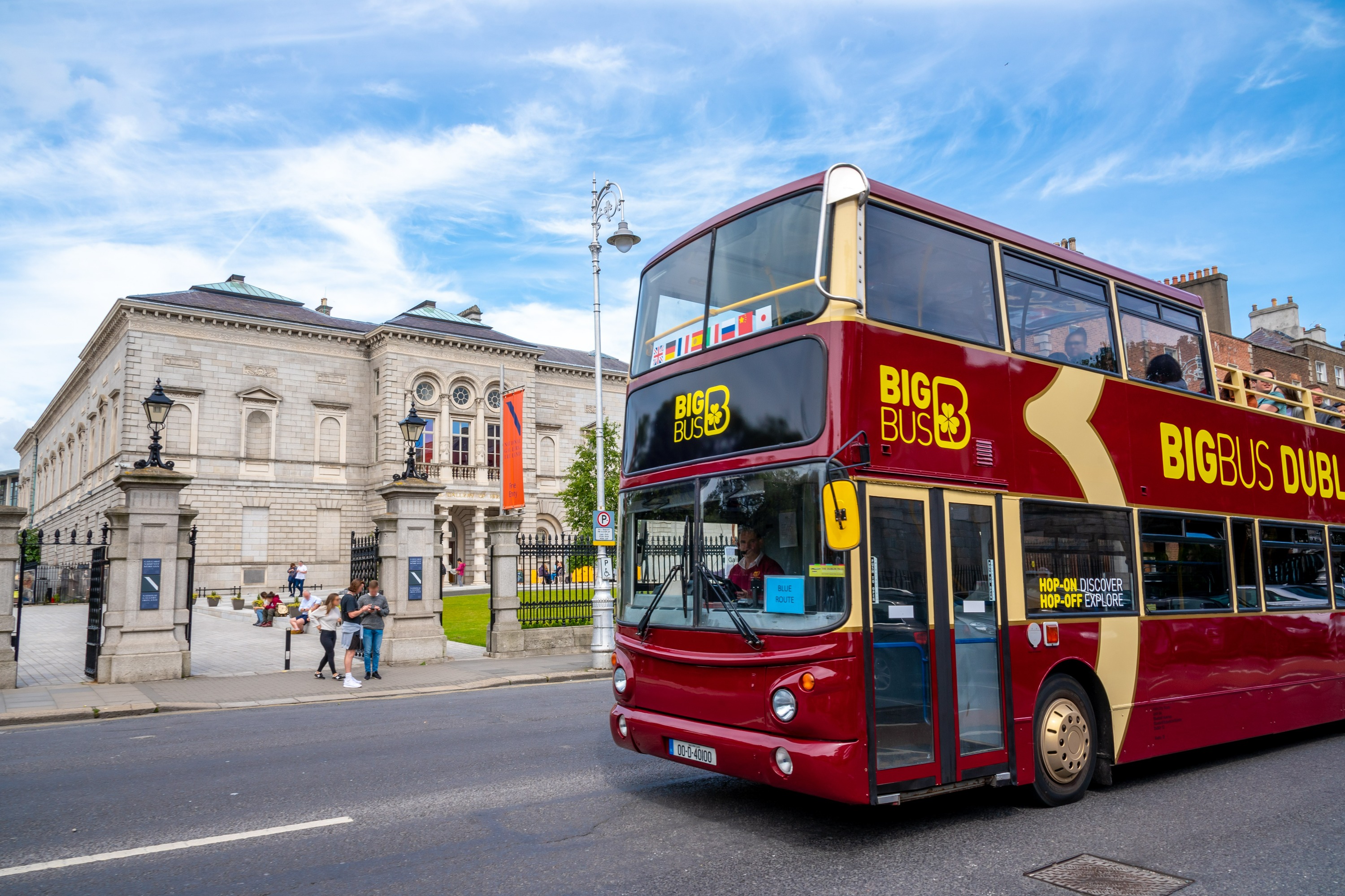 都柏林 Big Bus 隨上隨下觀光巴士之旅（敞篷）