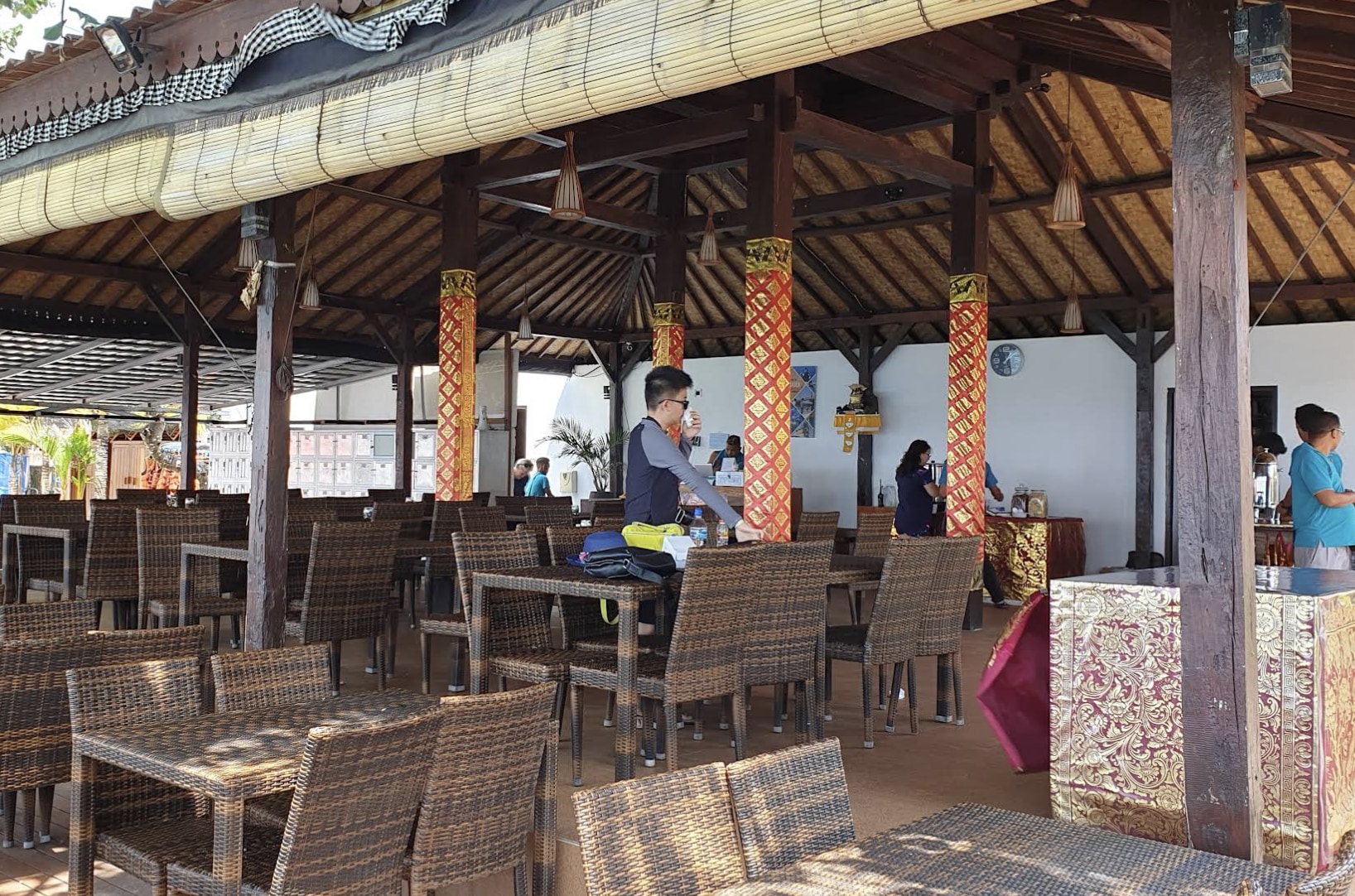 Golden Queen redemption counter in Nusa Penida