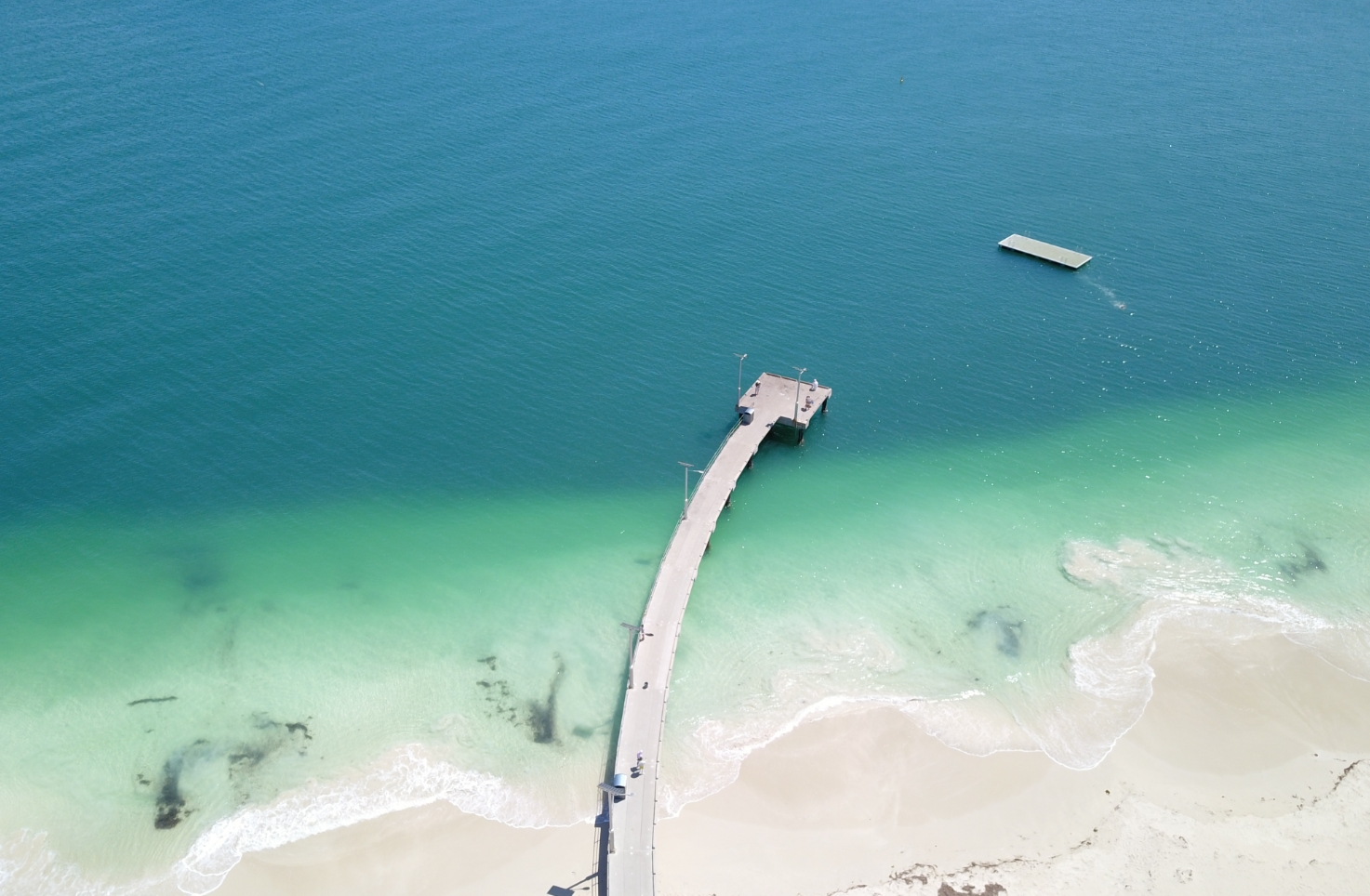 Enjoy lunch at Jurien Bay.