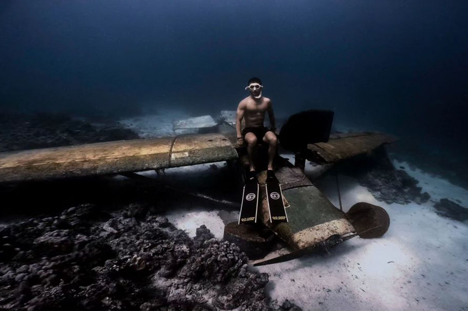 Freediving Tour at Oceanica Resort Plane Wreck