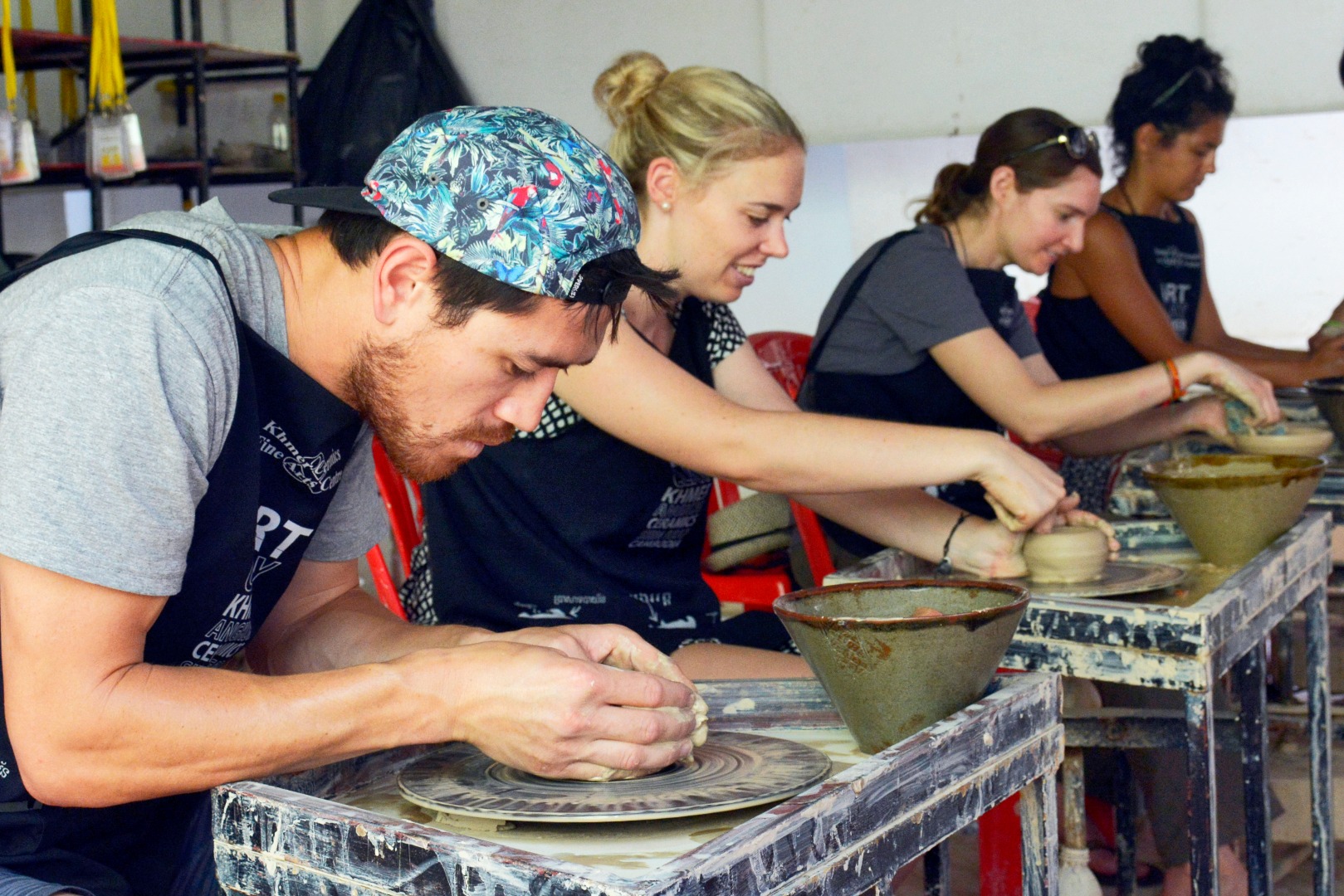 高棉陶瓷藝術製作體驗課程