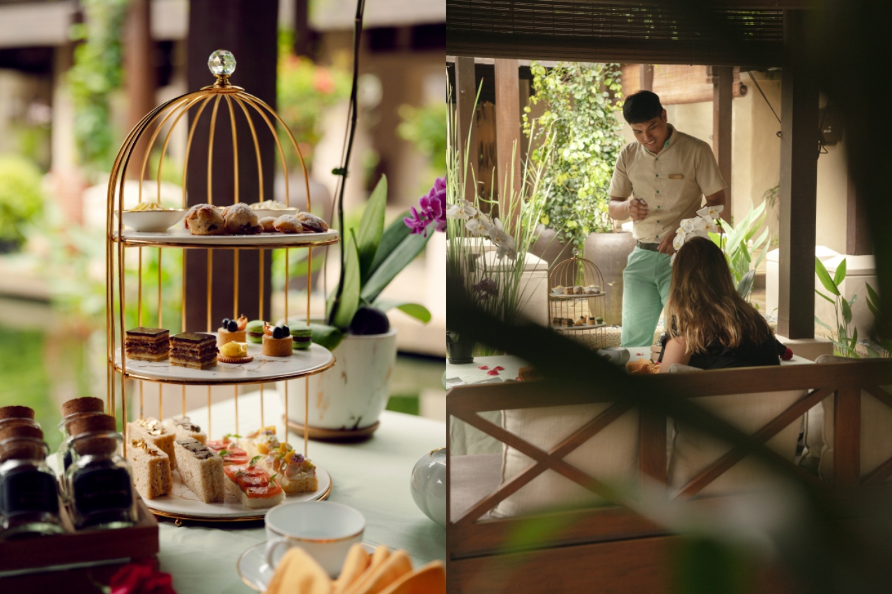 怡保 The Banjaran Hotsprings Retreat 的 Pomelo 餐廳