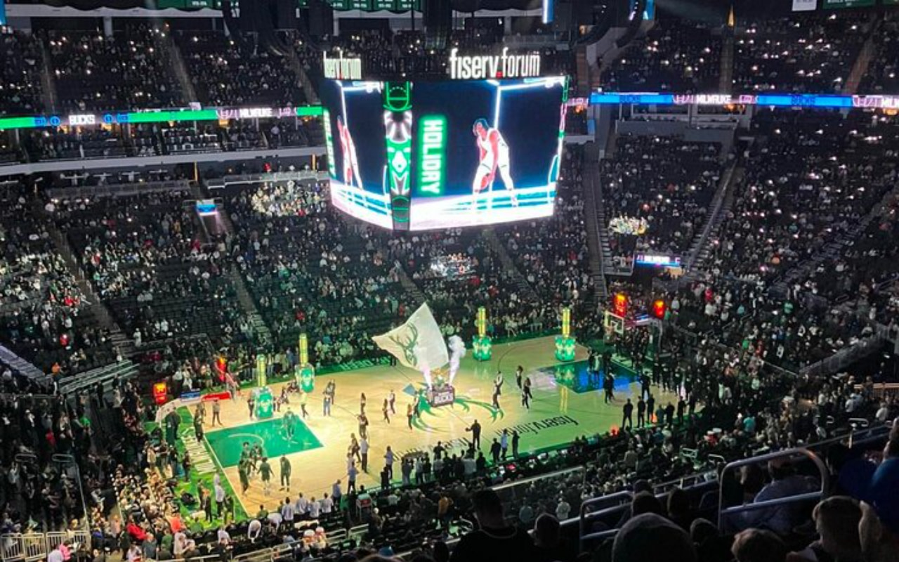 Milwaukee Bucks Basketball Game at Fiserv Forum