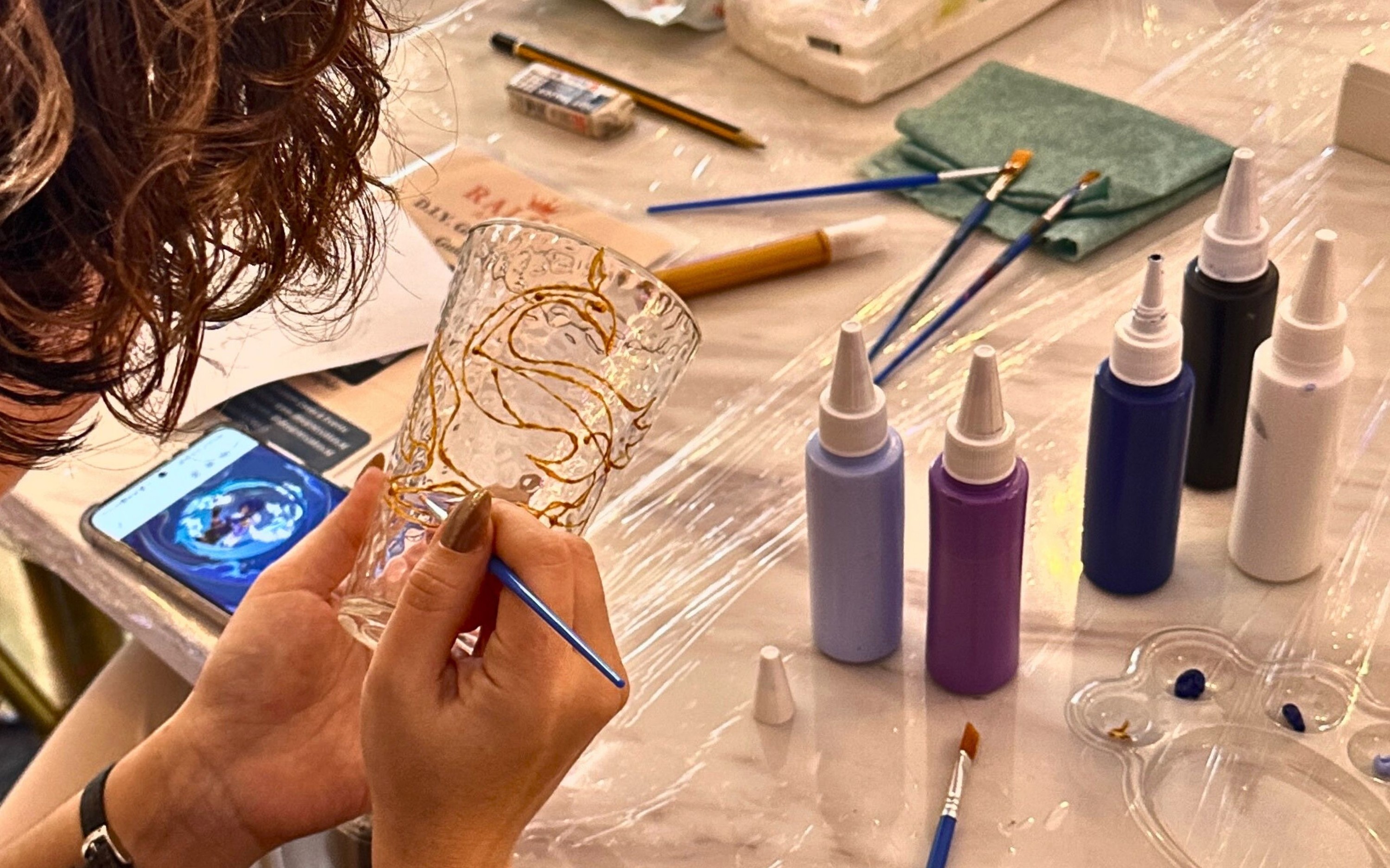 Glass Painting Workshop @RALOVS cafe