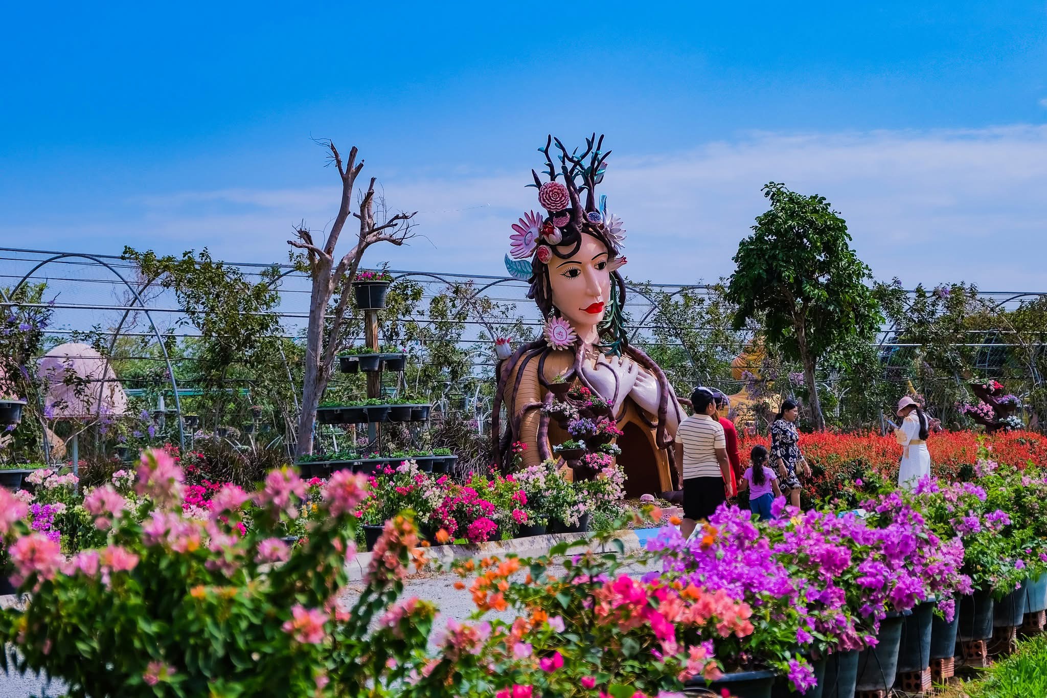 Siem Reap Nature Escape :Flower Garden, Aquarium , Ferris Wheel Ride