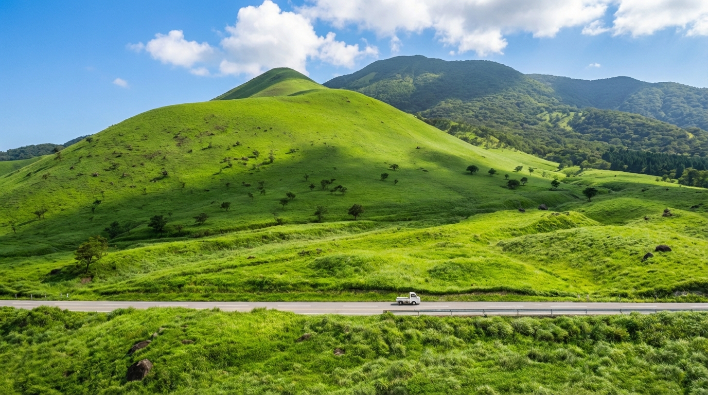 Kyushu Day Trip: Yufuin no Mori Train & Yufuin Town & Nyoirin-ji Temple & Dazaifu & Hell Hot Springs (Departing from Fukuoka)