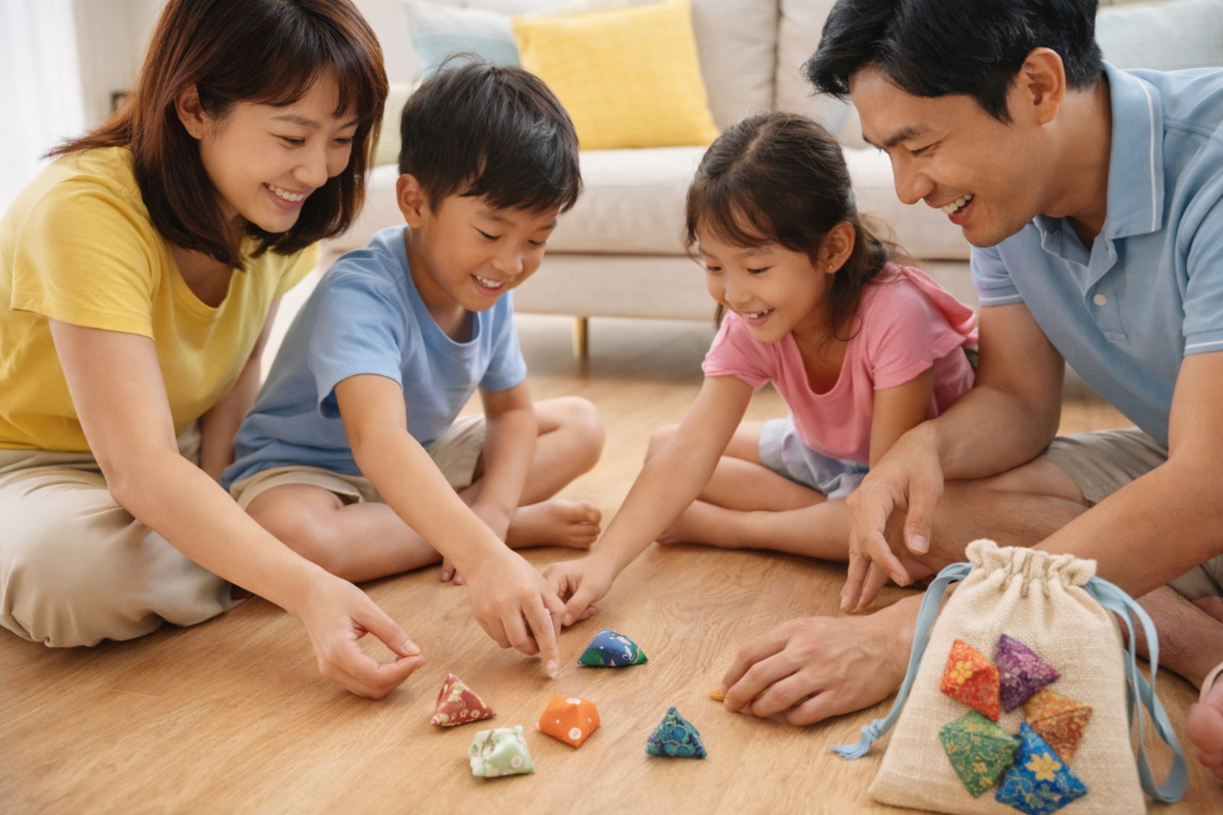 Heritage in Hand: Make Your Own Five Stones & Pouch