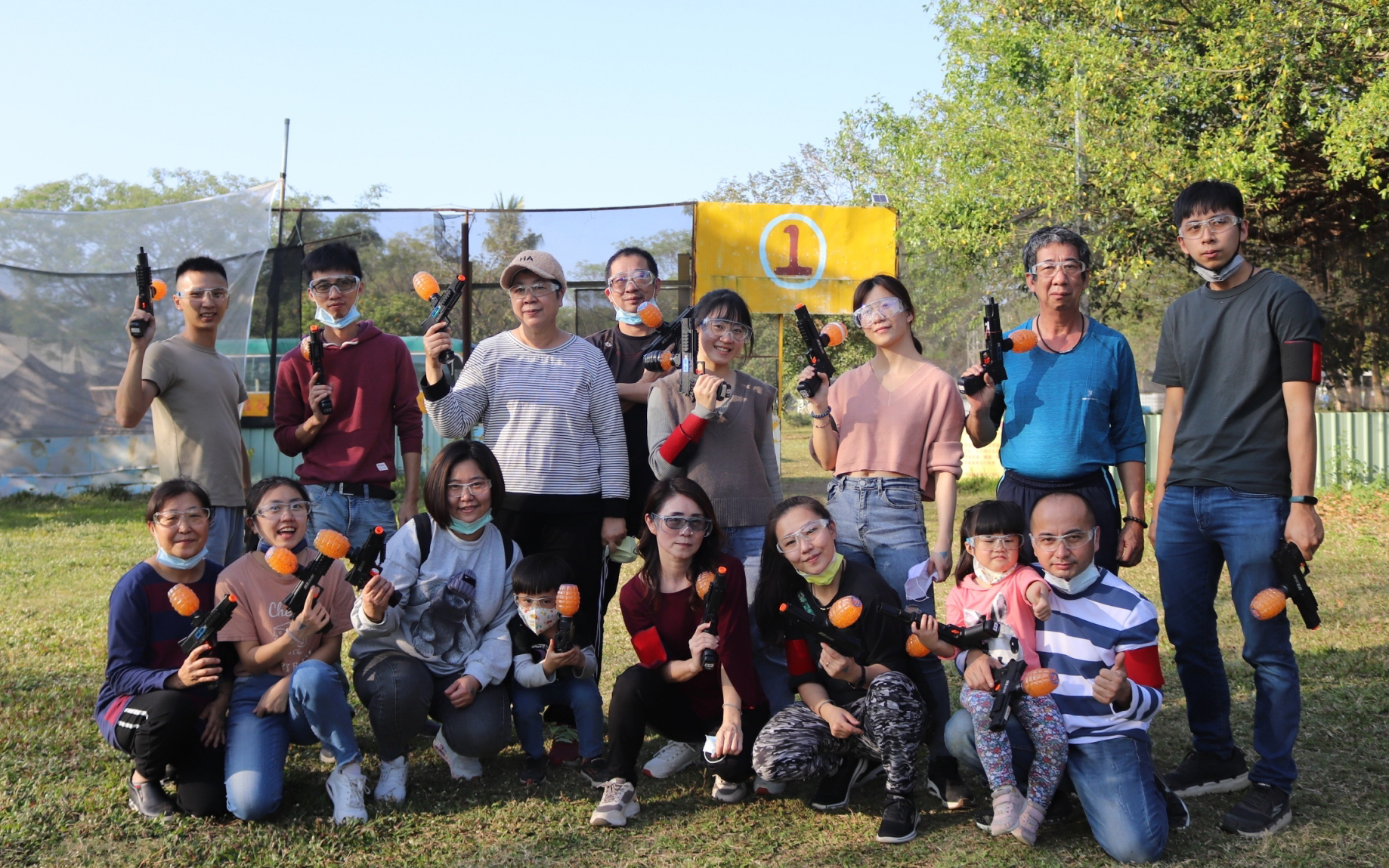 Qiaotou Gel Gun and Archery Experience in Kaohsiung